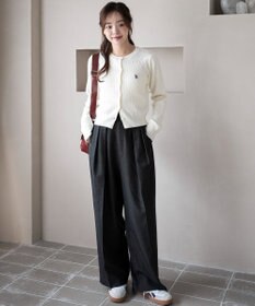 WEGO 【26年春新作】別注USPOLOケーブルニットカーデ