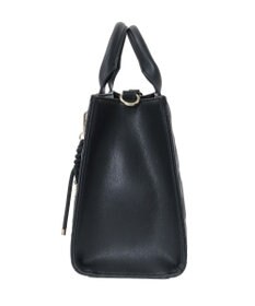 Maison de FLEUR チャーム付きリボンキルティングトートバッグ