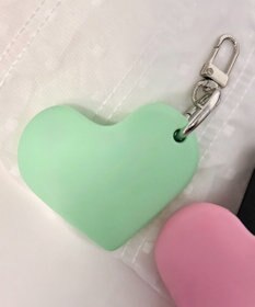 WEGO BIGハートリップチャームキーホルダー