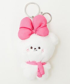 WEGO BIGリボンくまぬいぐるみキーホルダー
