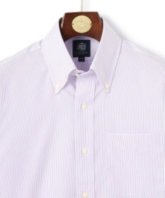 J.PRESS MEN 【PREMIUM PLEATS / 形態安定】マイクロストライプ ドレスシャツ / B.D.