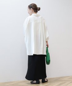 AMERICAN HOLIC 【WEB限定】接触冷感Wポケットシャツチュニック