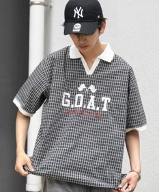 WEGO 【ユニセックス着用ITEM】チェックゲームシャツ