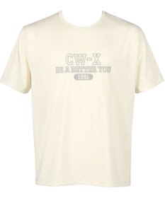 CW-X 【UNISEX】 CW-X トップス 3分袖 カジュアルＴシャツ 少しゆったりとした着用感 吸汗速乾 半袖 ユニセックス DLR105 /ワコール