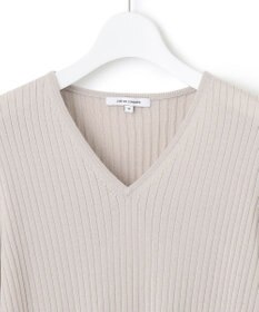 23区 【洗える】ウーステッドウール Vネック ニット