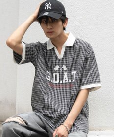 WEGO 【ユニセックス着用ITEM】チェックゲームシャツ