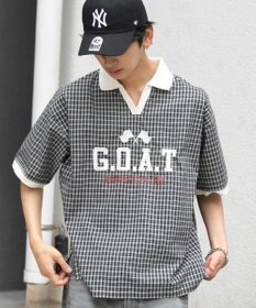 WEGO 【ユニセックス着用ITEM】チェックゲームシャツ