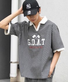 WEGO 【ユニセックス着用ITEM】チェックゲームシャツ