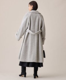 自由区 S FLUFFYステンカラー コート