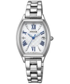 CITIZEN 【トノー型 ソーラーテック電波時計】大人可愛い 樽型ウオッチ KS4-014-11