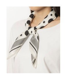 UNBILLION カシュネ cache nez / ドット柄スカーフ