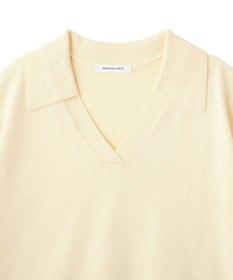 AMERICAN HOLIC フレンチスリーブスキッパールーズニットプルオーバー