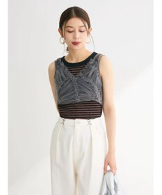 Green Parks ・ＥＬＥＮＣＡＲＥ　ＤＵＥ　フリルチュールビスチェ