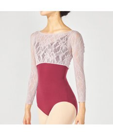 Chacott 【ノーソイングニット】7分袖レオタード