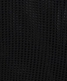 組曲 L 【先行予約・前後着用可】メッシュニット 七分袖カーディガン