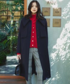 組曲 【WEB限定】T/Rツイルストレッチ テーパードパンツ