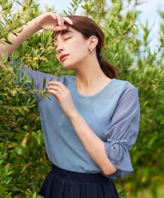 Tiaclasse 【洗える】キャンディースリーブニットトップス