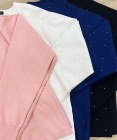 23区 L 【WEB＆一部店舗限定カラーあり/滝沢眞規子さん着用】クリスタルホットフィット ニット