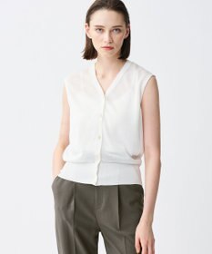 uncrave シアーニット ノースリーブベスト