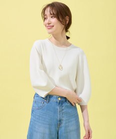 ANY パフスリーブニットプルオーバー