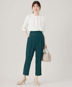 ANY SIS 【洗える】ラッフルボウ ブラウス