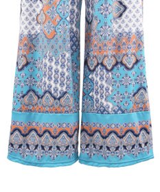 San-ai Resort（三愛水着楽園） ロングパンツセット水着　9M・11L　【Coral veil（コーラルヴェール）】