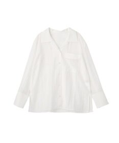 CRAFT STANDARD BOUTIQUE シアーオープンカラーシャツ