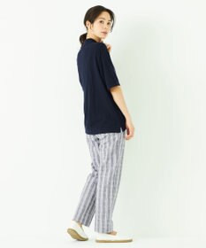 JOSEPH ABBOUD MOUNTAIN 【SPACE】OGストレッチコットン ニットポロシャツ