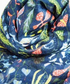 muto スティグリンドベリ ハーバリウム シルクカシミヤストール