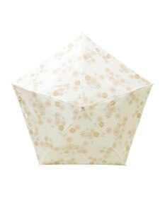 MOONBAT 【一級遮光/軽量】PAUL & JOE 晴雨兼用 日傘 折りたたみ傘 総柄クリザンテーム 遮熱 UV