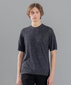 JOSEPH HOMME リネンナイロンプレーン　半袖クルーネックニット