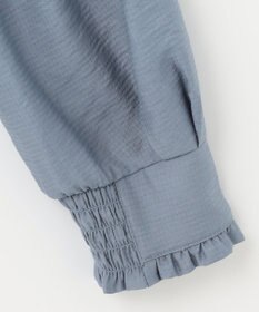 組曲 【セットアップ対応・前後着用可】ニュアンスシフォン ブラウス