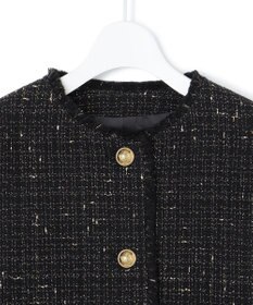 23区 【滝沢眞規子さん着用】GIOLICA ボタン ツイード ジャケット