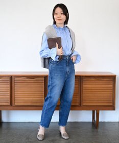 woadblue 【先行販売】SALUU サルー ストレートアンクル デニムパンツ