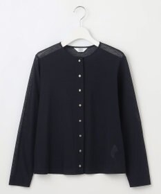 J.PRESS LADIES L シアータックフライス カーディガン