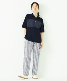 JOSEPH ABBOUD MOUNTAIN 【SPACE】OGストレッチコットン ニットポロシャツ