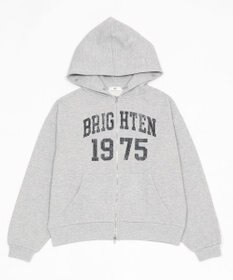 WEGO 裏起毛ファーフードBIGZIPパーカー