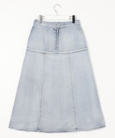 自由区 L 【洗える】ウスカルデニム スカート