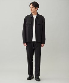 UNFILO MENS 【OCEANS 雑誌・web・YouTube 掲載】WOOL TOUCH 機能美パンツ スリム【東レ開発のウール見え高機能素材】