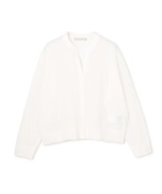 UNFILO シアーフォルムニット キーネックカーディガン