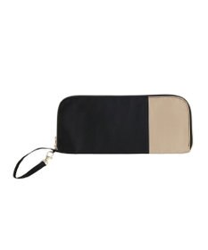 MOONBAT 【雑誌掲載大人百花夏号】FURLA 傘袋 折りたたみ傘用 カラーボーダー 吸水生地