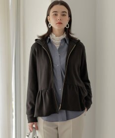 組曲 マシュマロタッチ裏毛 パーカー