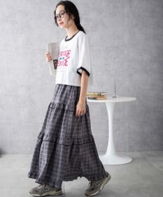 WEGO リンガーグラフィックショートT