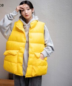 WEGO カラーナイロンパテッドベスト