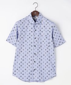 JOSEPH ABBOUD 【ジャージー素材・ストレッチ・イージーケア】コンパクトジャージープリント シャツ