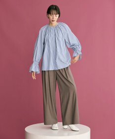 #Newans 【洗濯機可】フルギャザーブラウス