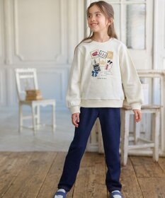 組曲 KIDS 【150-160cm】ロンドンスタンプ トレーナー