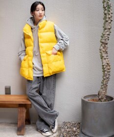 WEGO カラーナイロンパテッドベスト