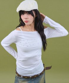 WEGO サイドギャザースタッズTOP