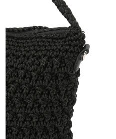 Green Parks ・ｃａｃｈｅ　ｃａｃｈｅ　柄編みワンハンドルミニバッグ